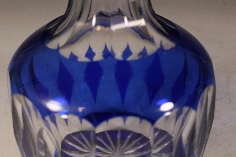 アンティーク カットガラス ウォーターセット 未使用(K-XA909)