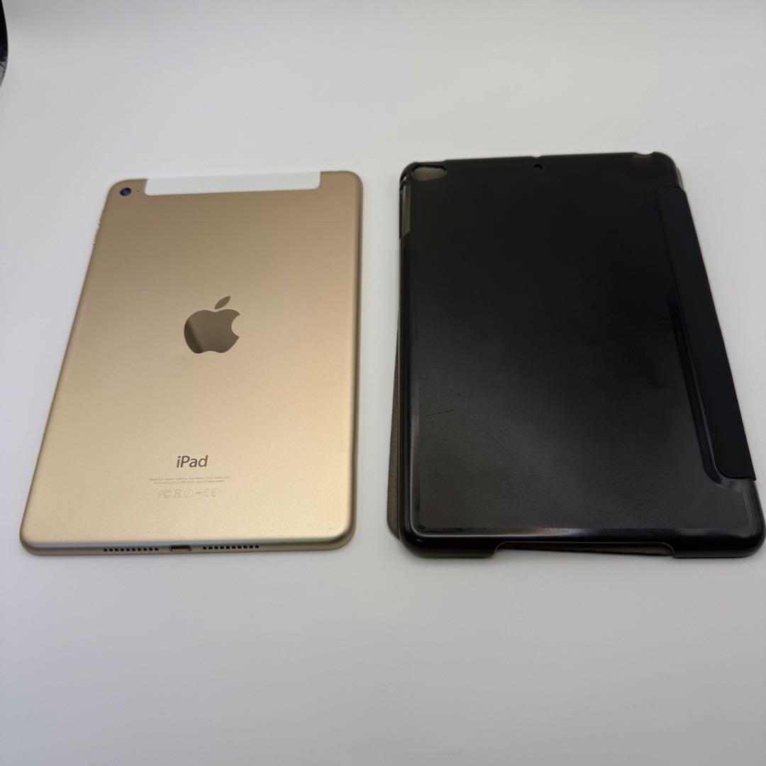 iPad mini4 64GB Cellular A1550 ゴールド ケース付