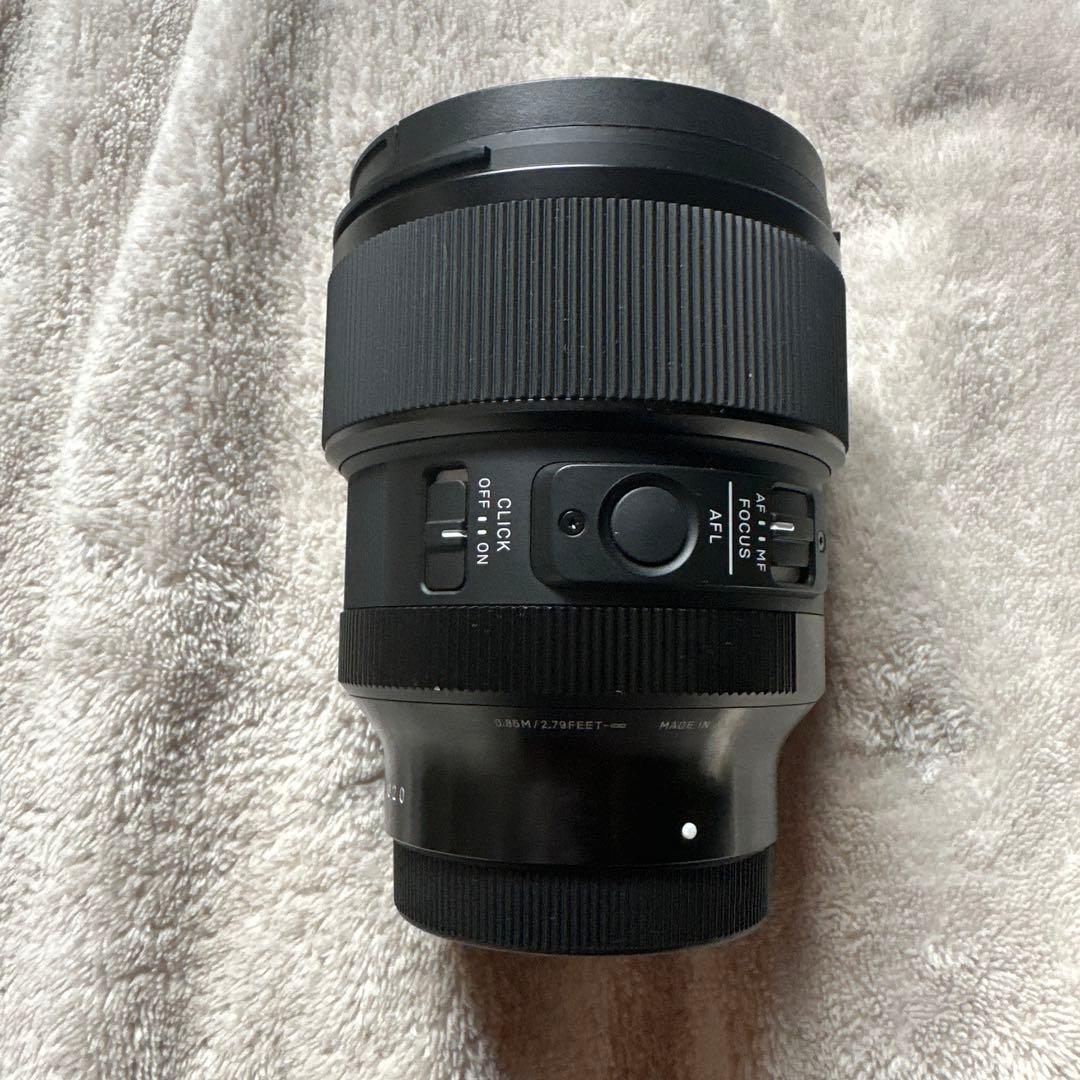 SIGMA 85mm F1.4 DG DN ART SONY Eマウント　美品