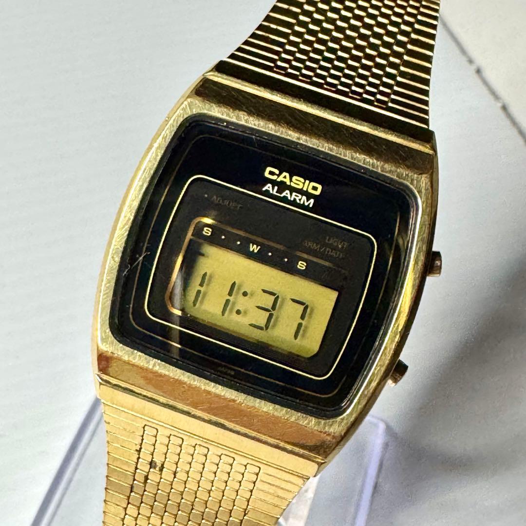 CASIO 腕時計 カシオトロン 59CGS-33 ゴールド デジタル クォーツ