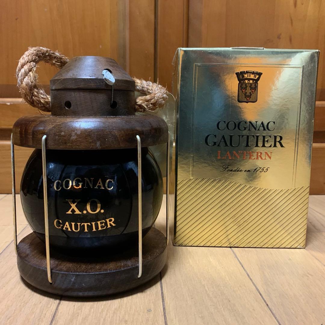 古酒 コニャック　ゴーティエ XO ランタン型ボトル