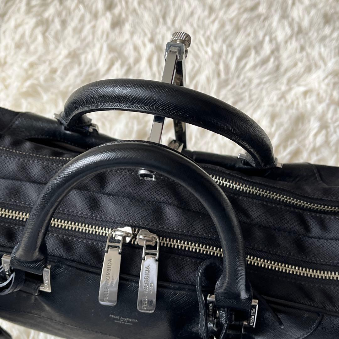 美品✨PELLE MORBIDA ペッレモルビダ　ブリーフケース　2way 黒