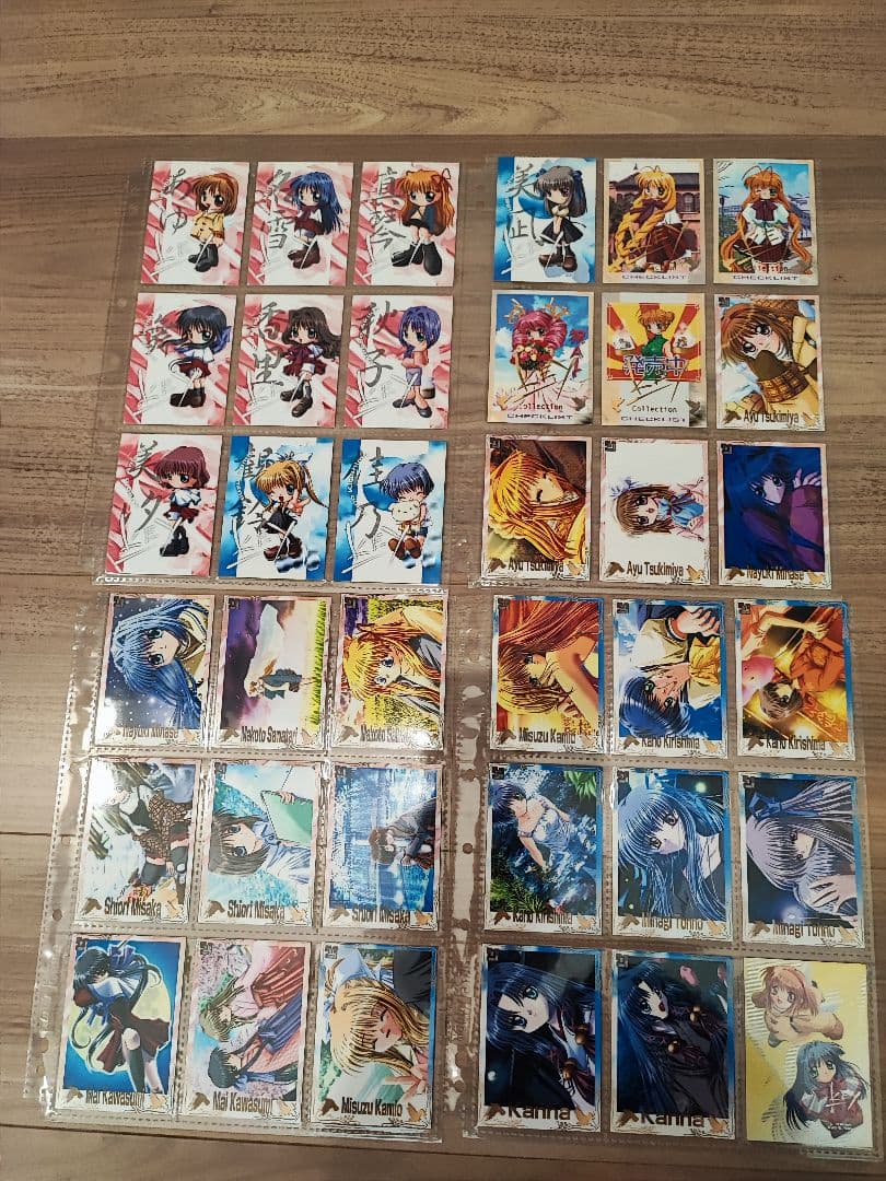 AIR　 kanon　kyeトレーディングカード　バインダー