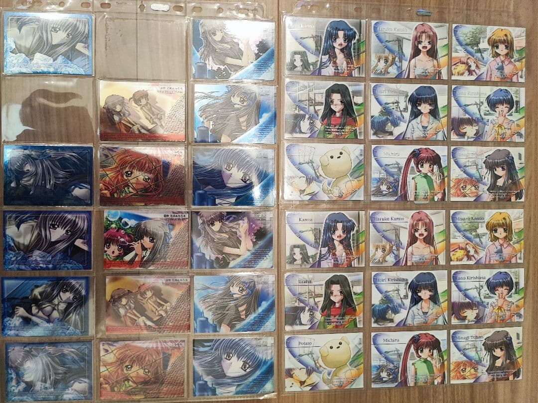 AIR　 kanon　kyeトレーディングカード　バインダー