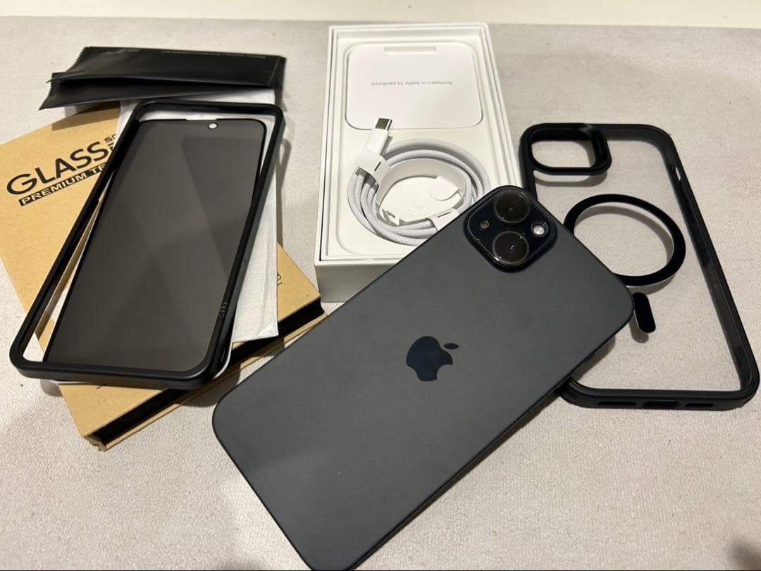 iPhone15plus 128g ブラックSIMフリー　残債なし