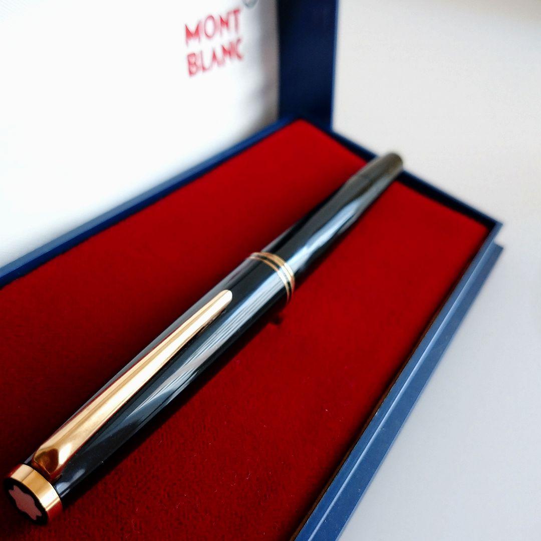 モンブラン　万年　14k 黒　＋　インク追加可