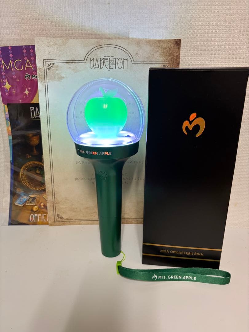 おまけ付き 美品 ミセスグリーンアップル ペンライト ライトスティック ミセス