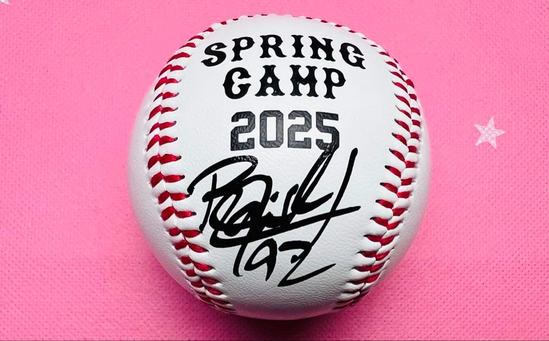 読売ジャイアンツ R.マルティネス選手 直筆サイン入りSPRINGCAMPボール