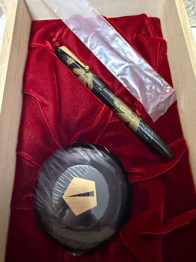 NAMIKI蒔絵万年筆、ユカリ松葉