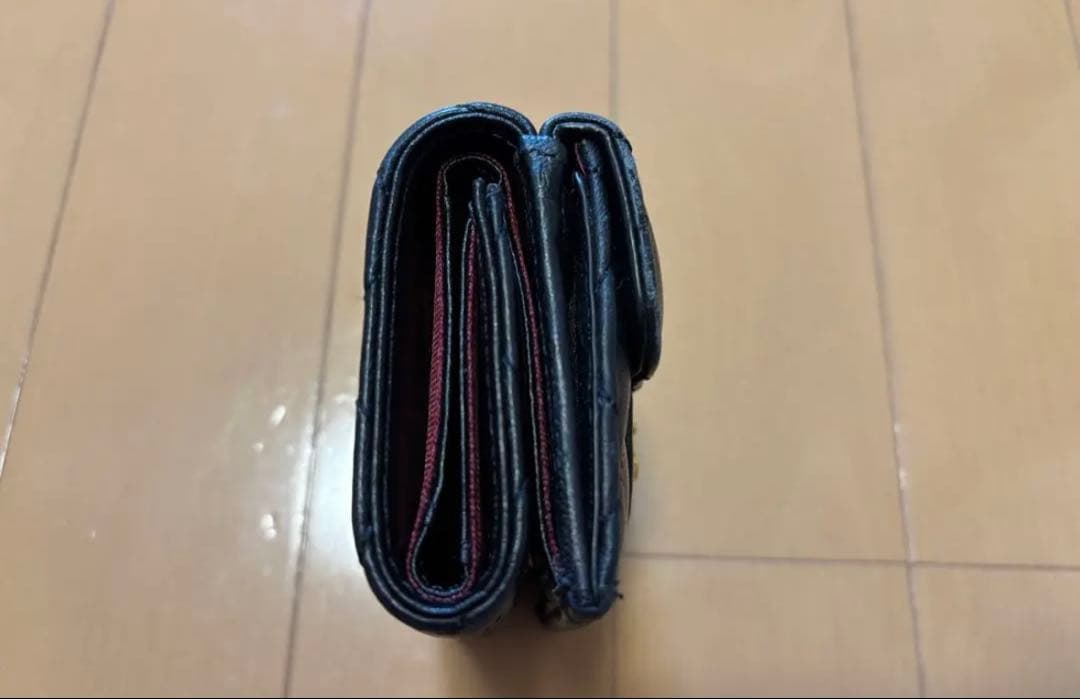 【美品】シャネル.CHANEL.財布.ウォレット.ミニウォレット.三つ折り財布
