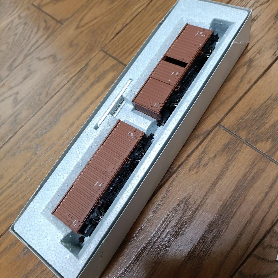 KATO HOゲージ 鉄道模型 　ョ8000・ワム80000 2両セット