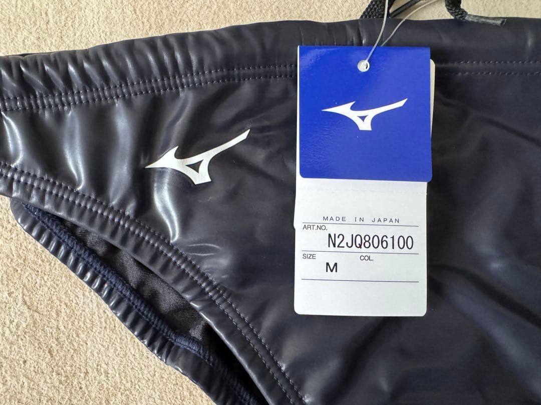 Mizuno 競泳水着 ポロパン ネイビー M