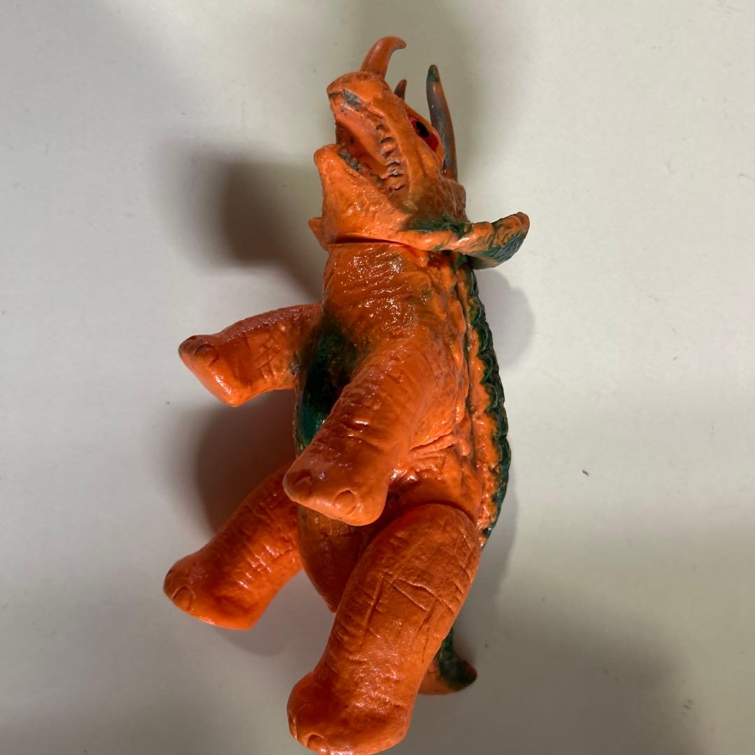 当時物　大協　トリケラトプス　怪獣　ソフビ