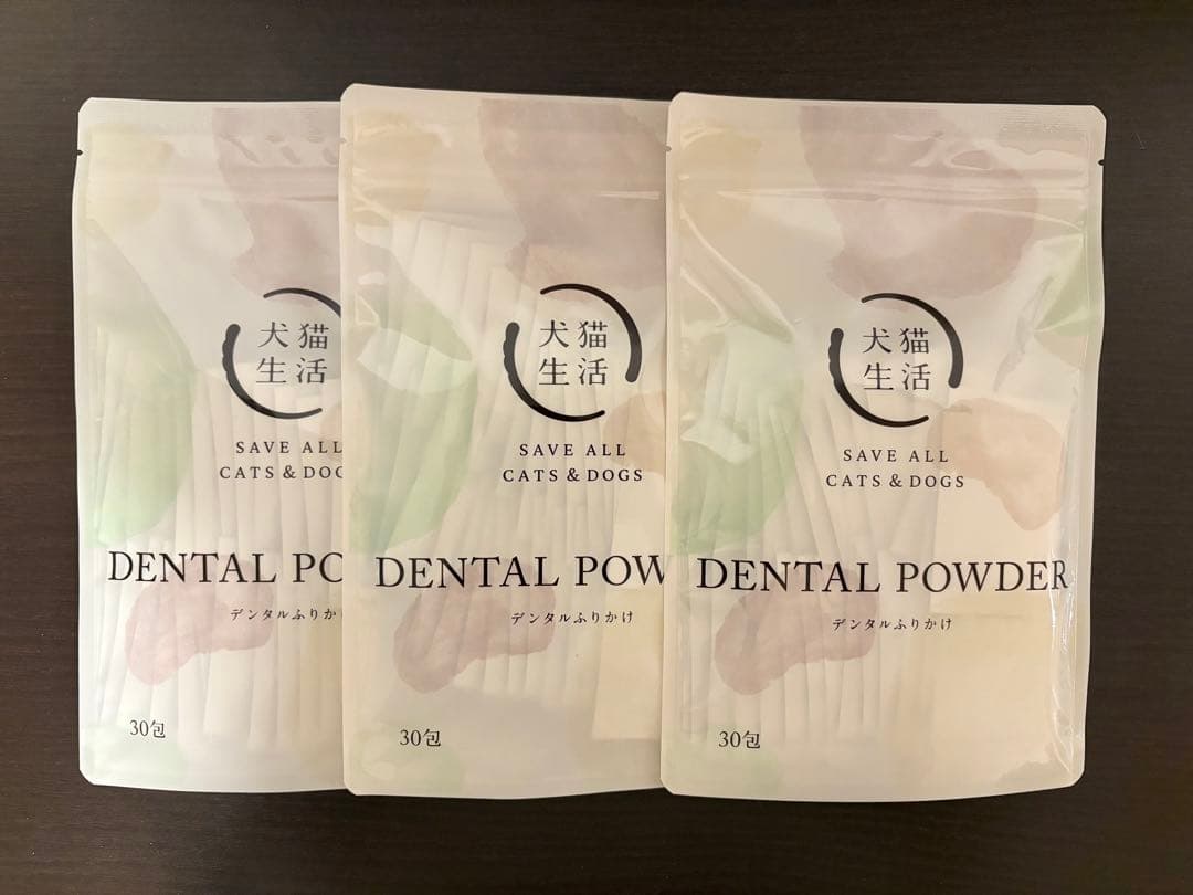 犬猫生活 デンタルふりかけ 30包入り×3袋