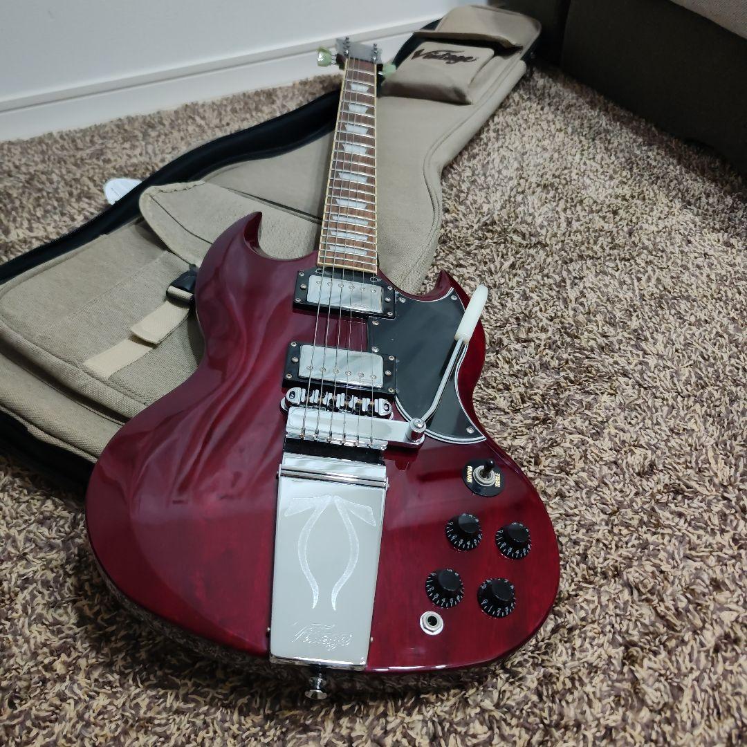 Vintage ＳＧエレキギター ギターケース付き　美品