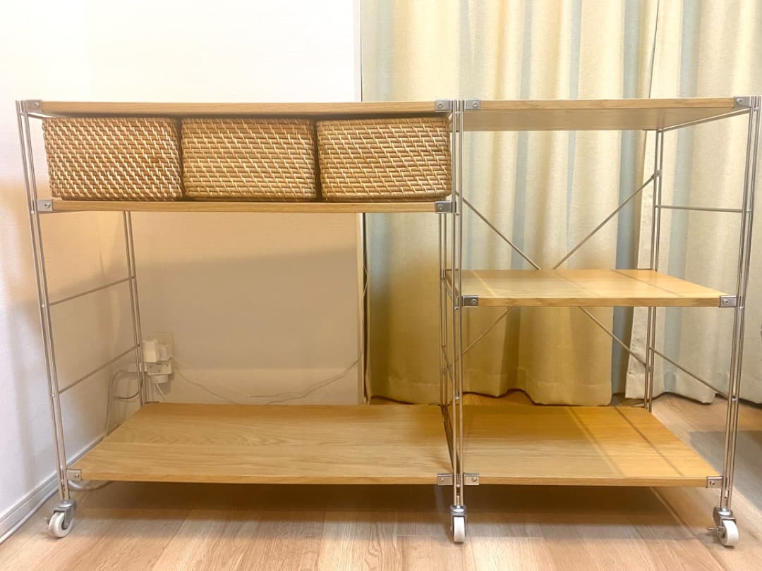 約4.6万円相当　無印良品ユニットシェルフ