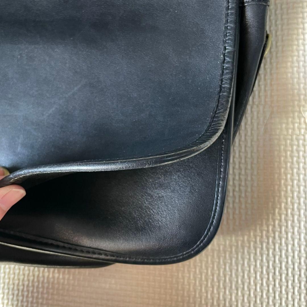 極美品 Vintage Coach Pocket Purse Black USA