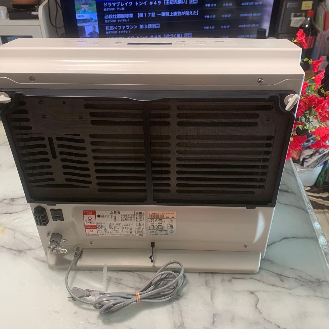 美品　2021年■Rinnaiガスファンヒーター都市ガス■RC-U5801E■