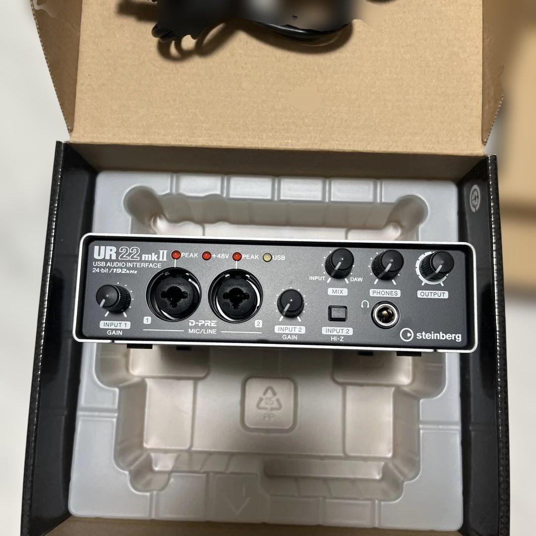 ha様　 steinberg UR22 mk II オーディオインターフェイス
