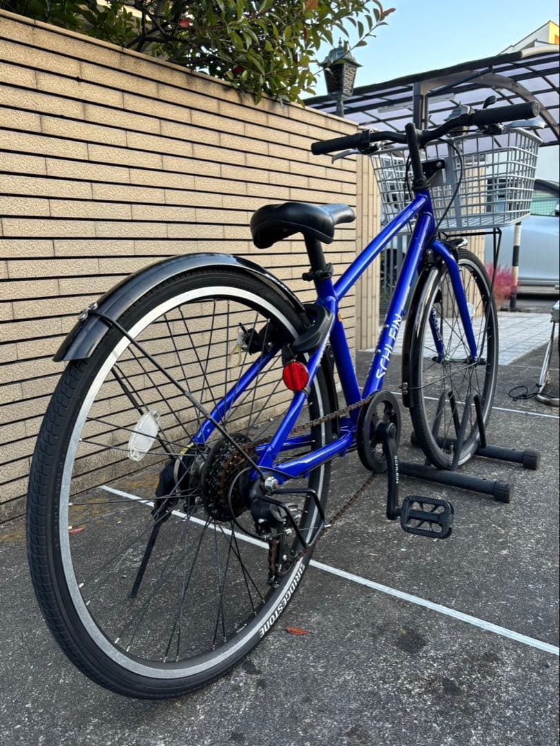 SCHLEIN シュライン 青色 子供用自転車 バスケット付き 引き取り限定！