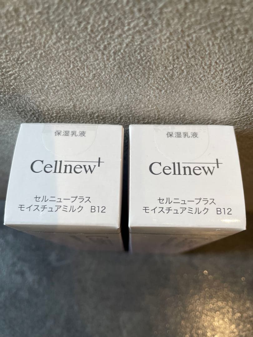 Cellnew+ モイスチャーミルク B12 80ml×2本