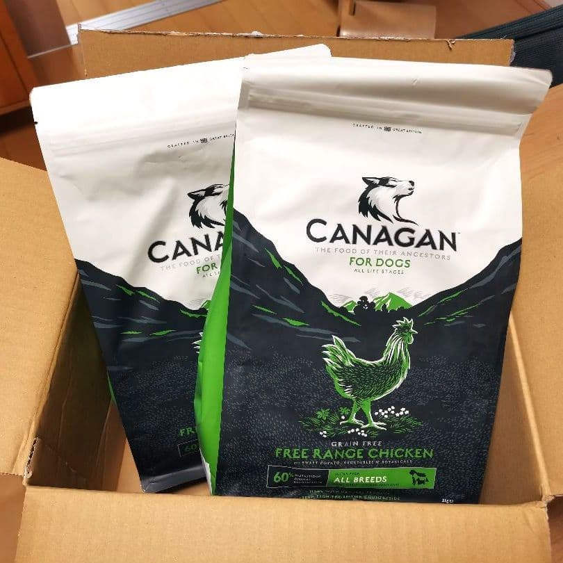 【新品未開封】CANAGAN ドッグフード チキン 2kg✕2袋