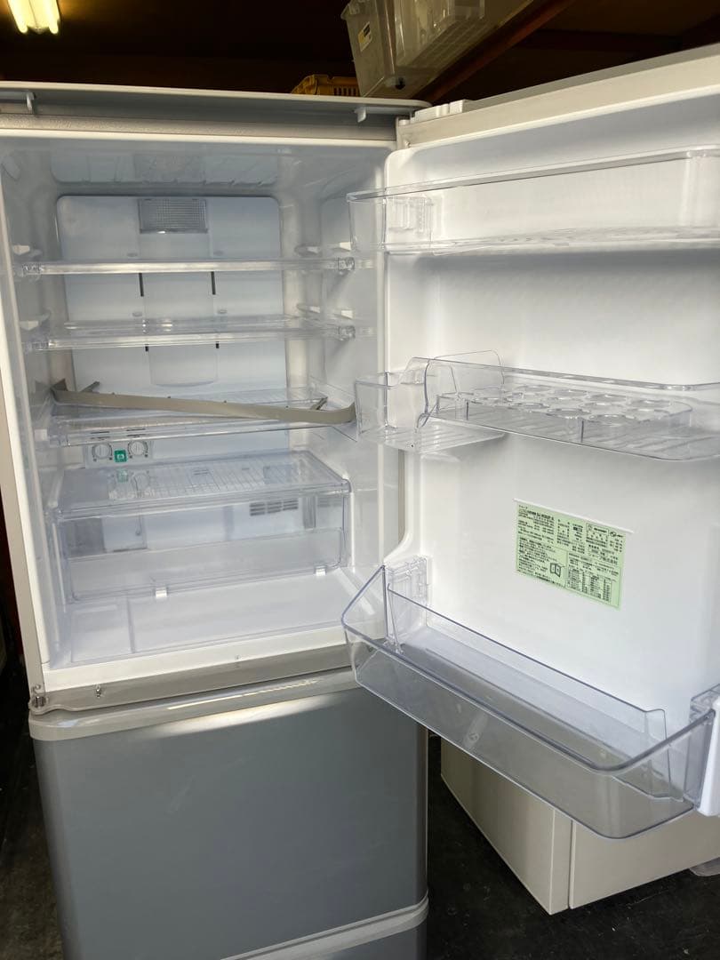 シャープ 冷蔵庫 SJ-W352F-S 350L