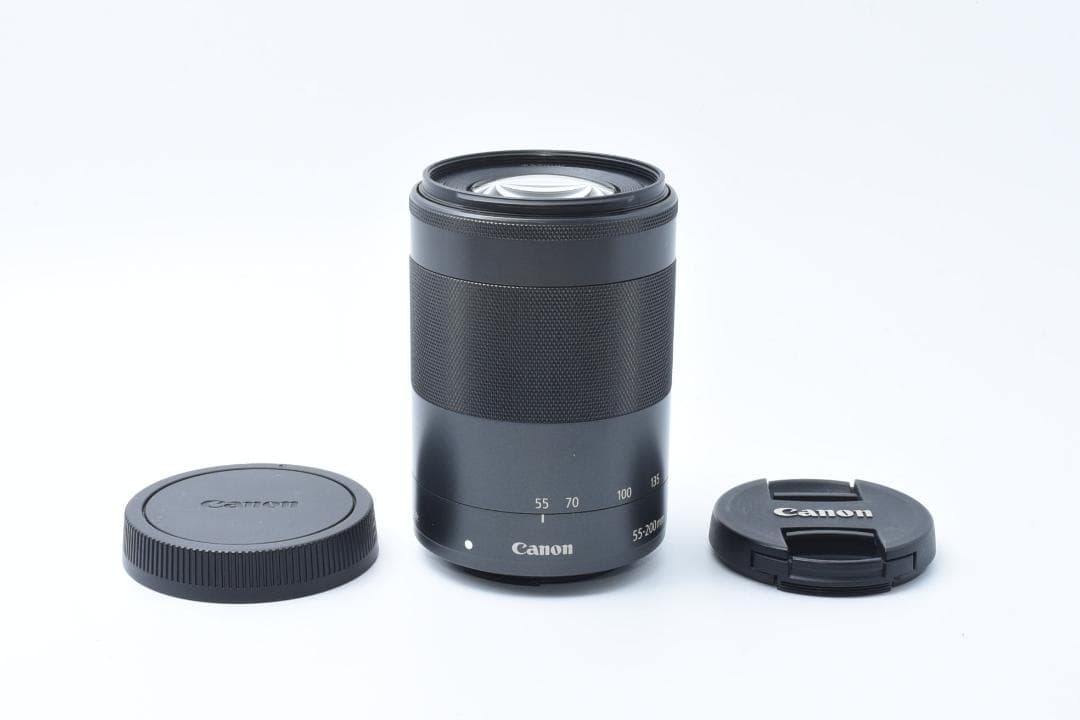 ★美品★ Canon EF-M 55-200mm IS STM（ブラック）