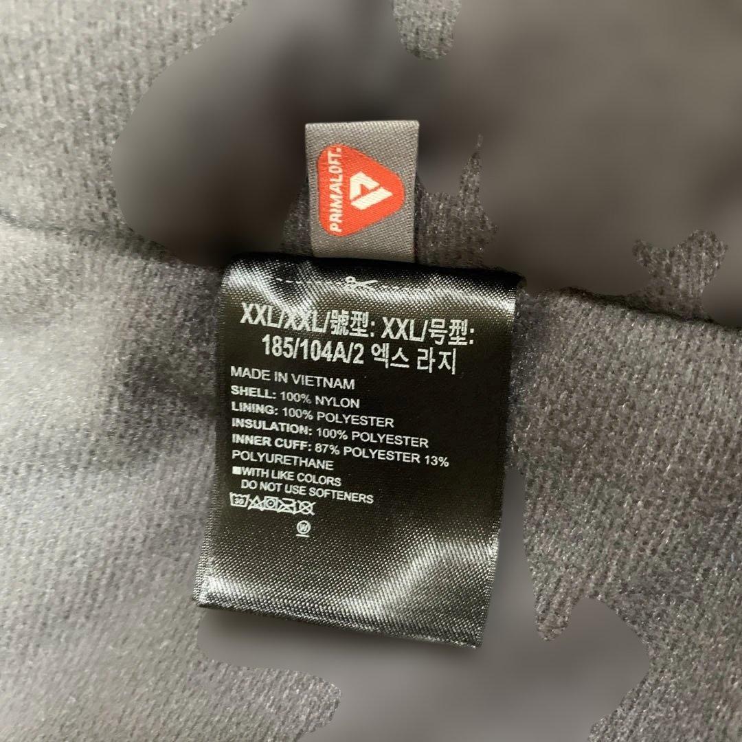 UNDER ARMOUR ロングコート ブラック　メンズ XXL 美品