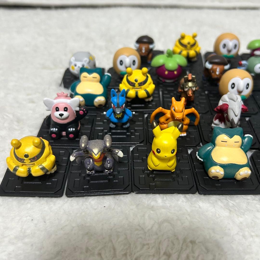 ポケモン モンコレGET 28体セット ピカチュウ カビゴン ガブリアス レア