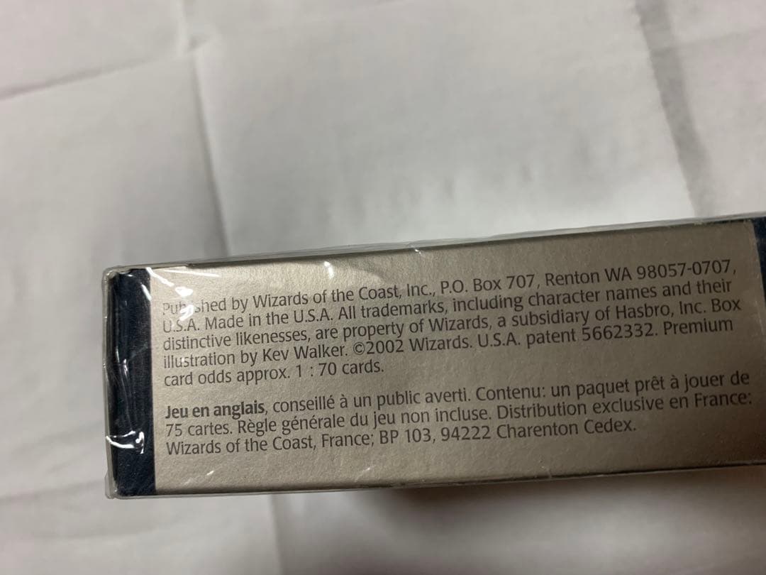 mtg トーナメントパック　オンスロート　ONSLAUGHT 1個　英語版