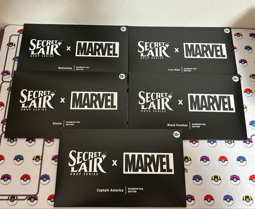 新品・未開封　MTG マーベルコラボ Foil 全種セット