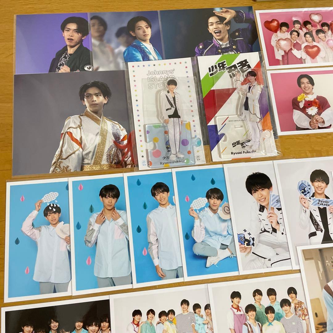 少年忍者 深田竜生 公式写真 40枚 フォトセット アクスタ ステフォ