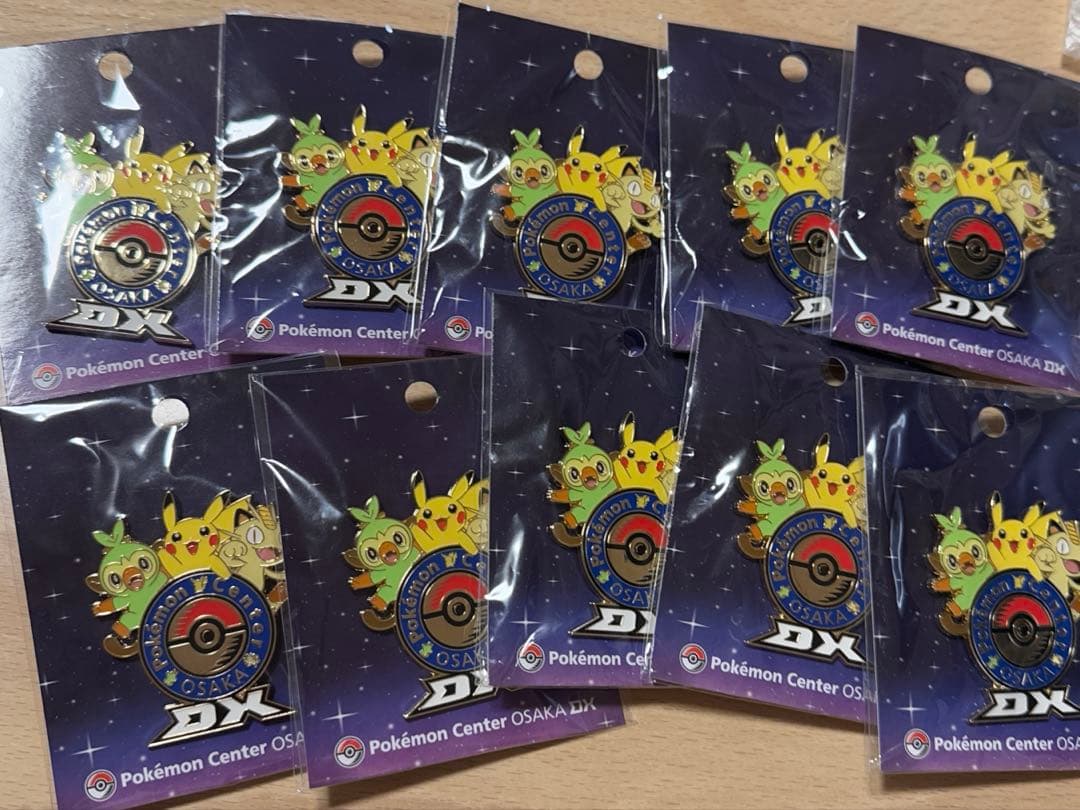 ポケモンセンター　ロゴピンズ　ポケセン