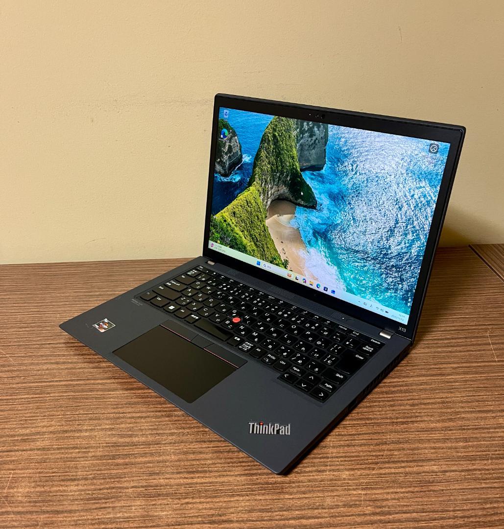 高速、高性能、ThinkPad X13 Gen2、16GB、256GB NVMe