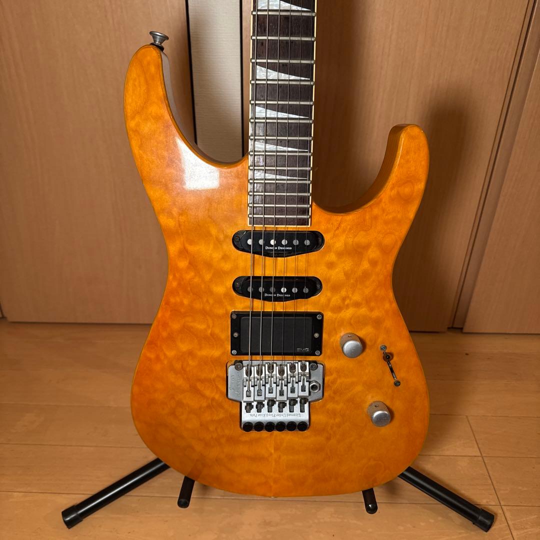 【日本製】Grover Jackson ★DINKY★キルトメイプル★アッシュ