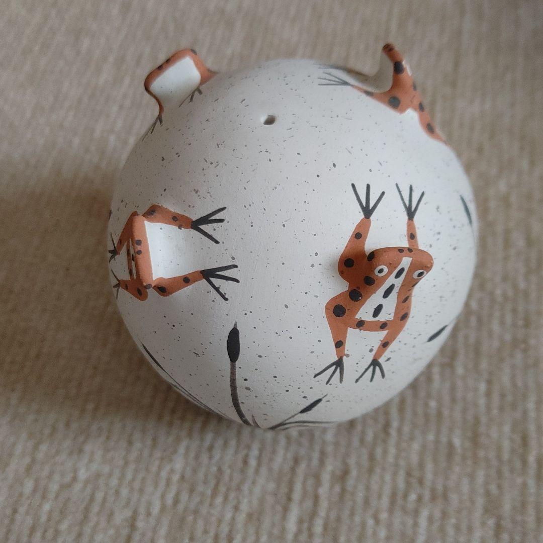 ズニZUNI ポタリー　カエル　ネイティブアメリカン　インディアンジュエリー