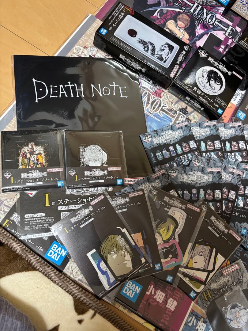 DEATH NOTE 一番くじフルコンプ51種おまけ付き