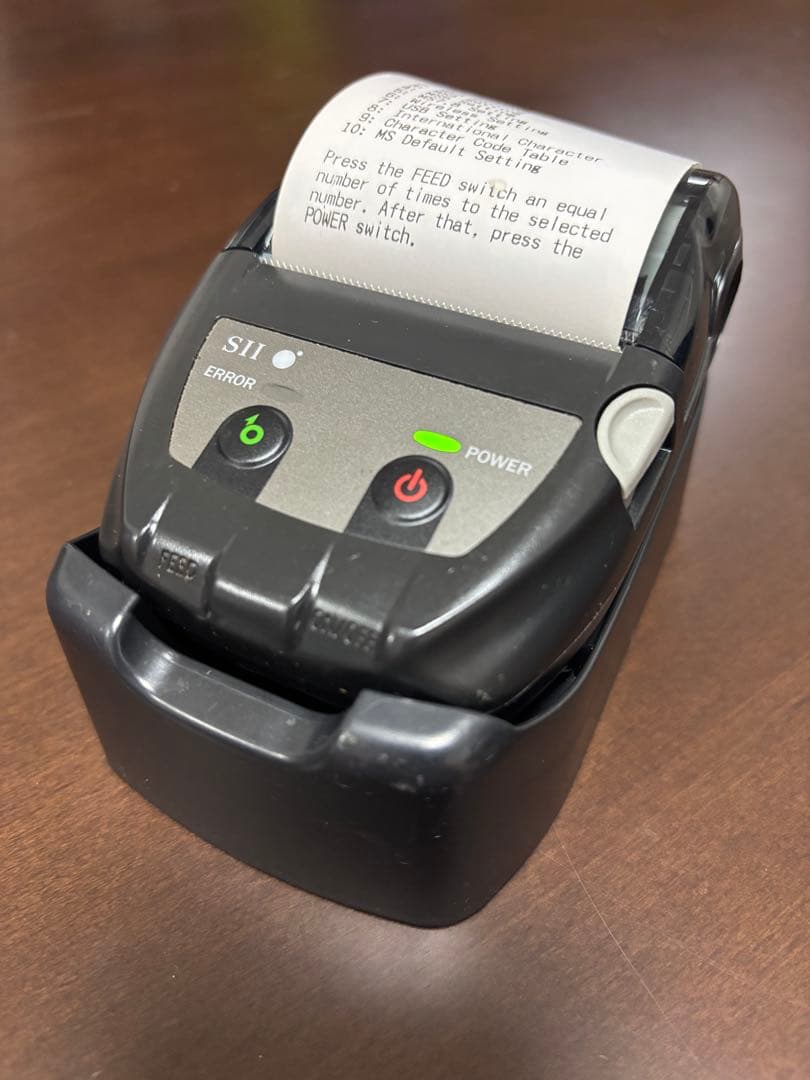 ロゼッタです！SII サーマルプリンター MP-B20 ①