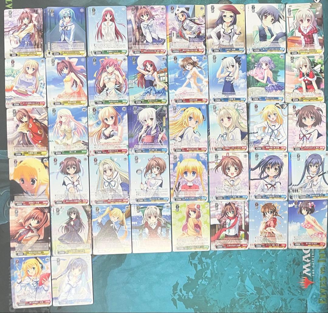 ヴァイスシュヴァルツ D.C. 過去弾7種 RR以下4コン オマケ付き