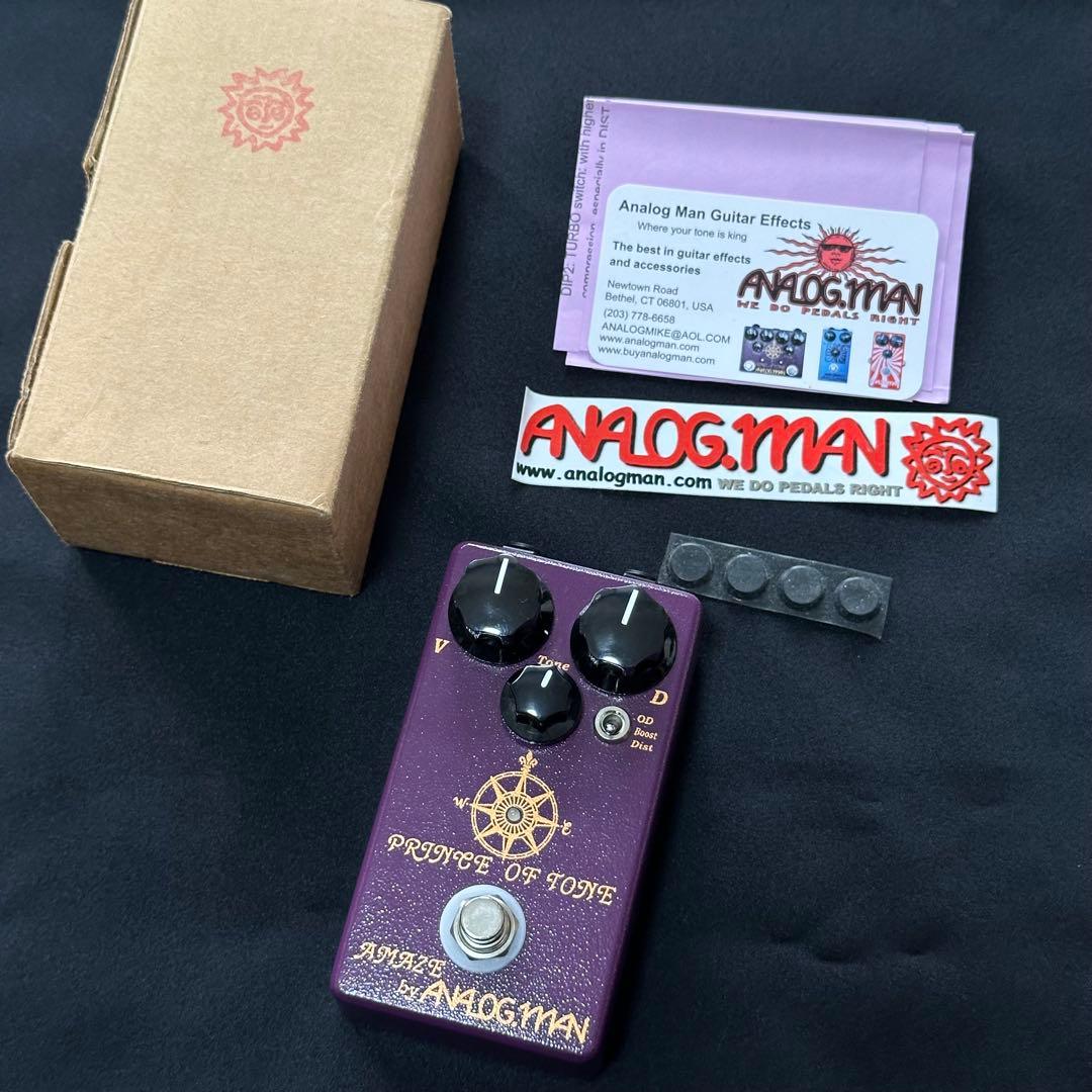 Suhr Eclipse限定C + Analogman PrinceofTone