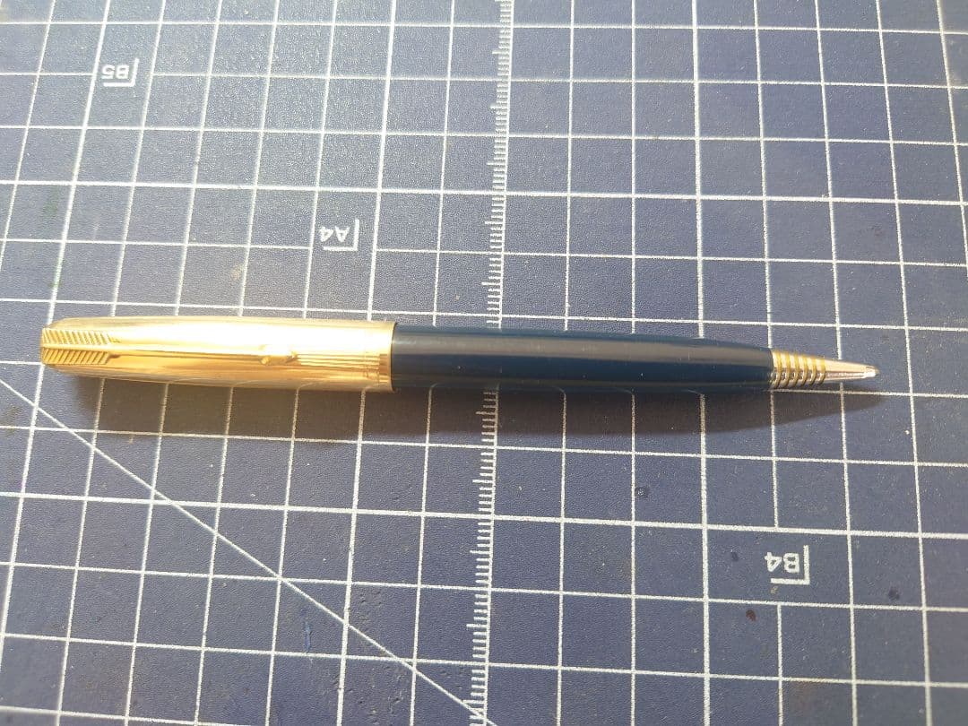 パーカー51 0.92mmノック式ペンシル ディープブルー 中古