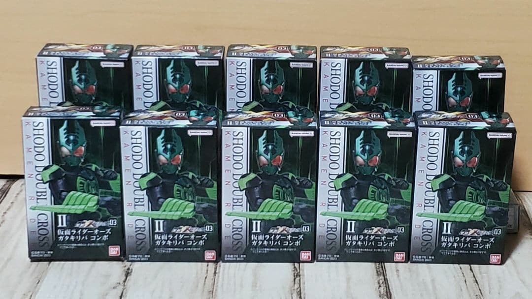 仮面ライダーオーズ ガタギリバ コンボ フィギュア SHODO