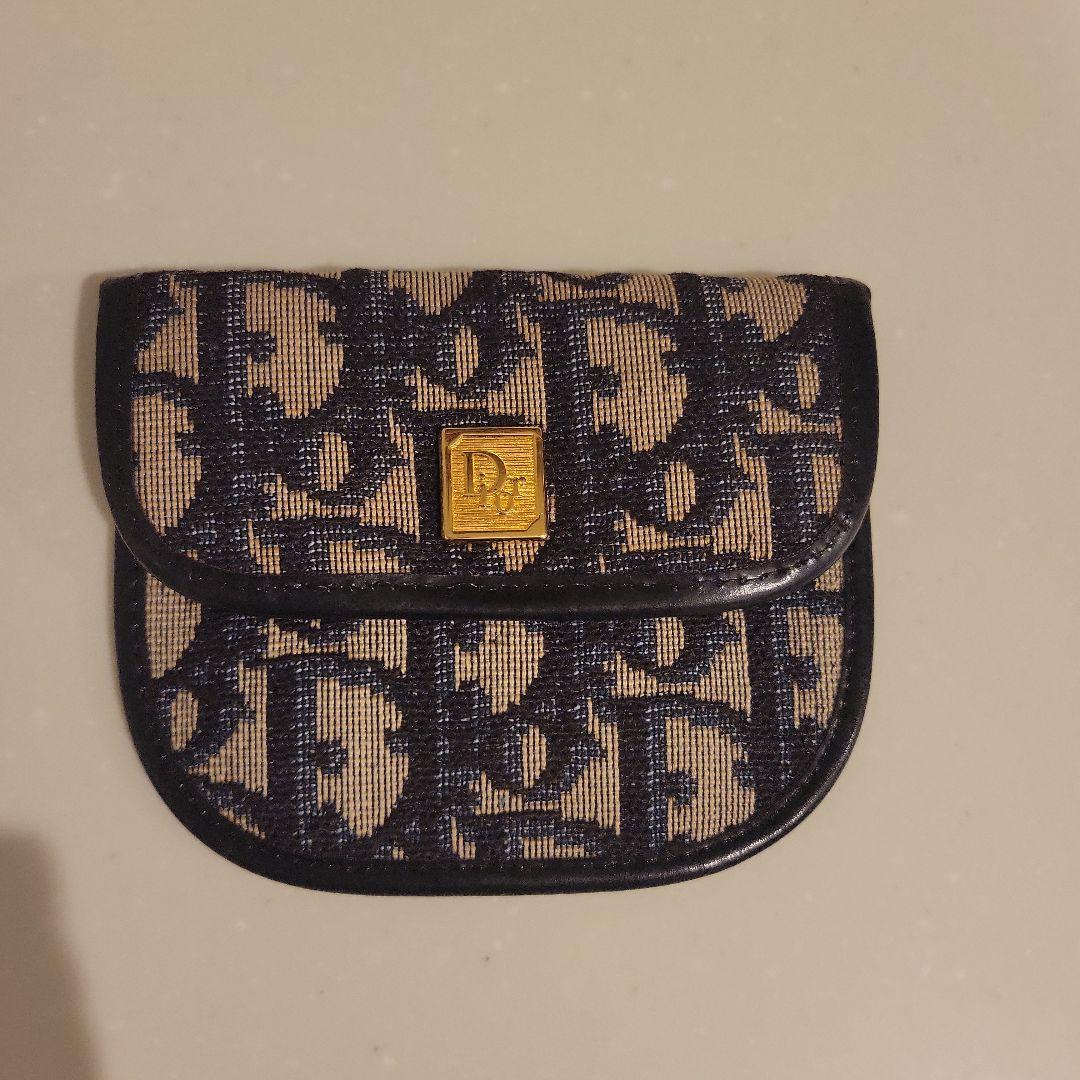 Dior ケース ネイビー ベージュ