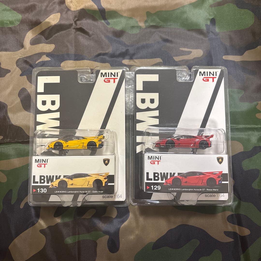 MiNiGT LBWORKS ランボルギーニウラカン　GT 2台セット