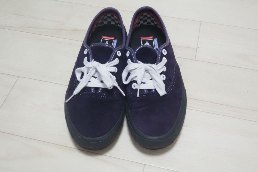 Vans Skate Authentic 27cm スエードパープル