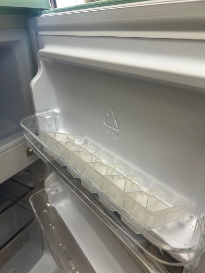 冷蔵庫　レトロ　おしゃれ　可愛い　水色　ライトブルー