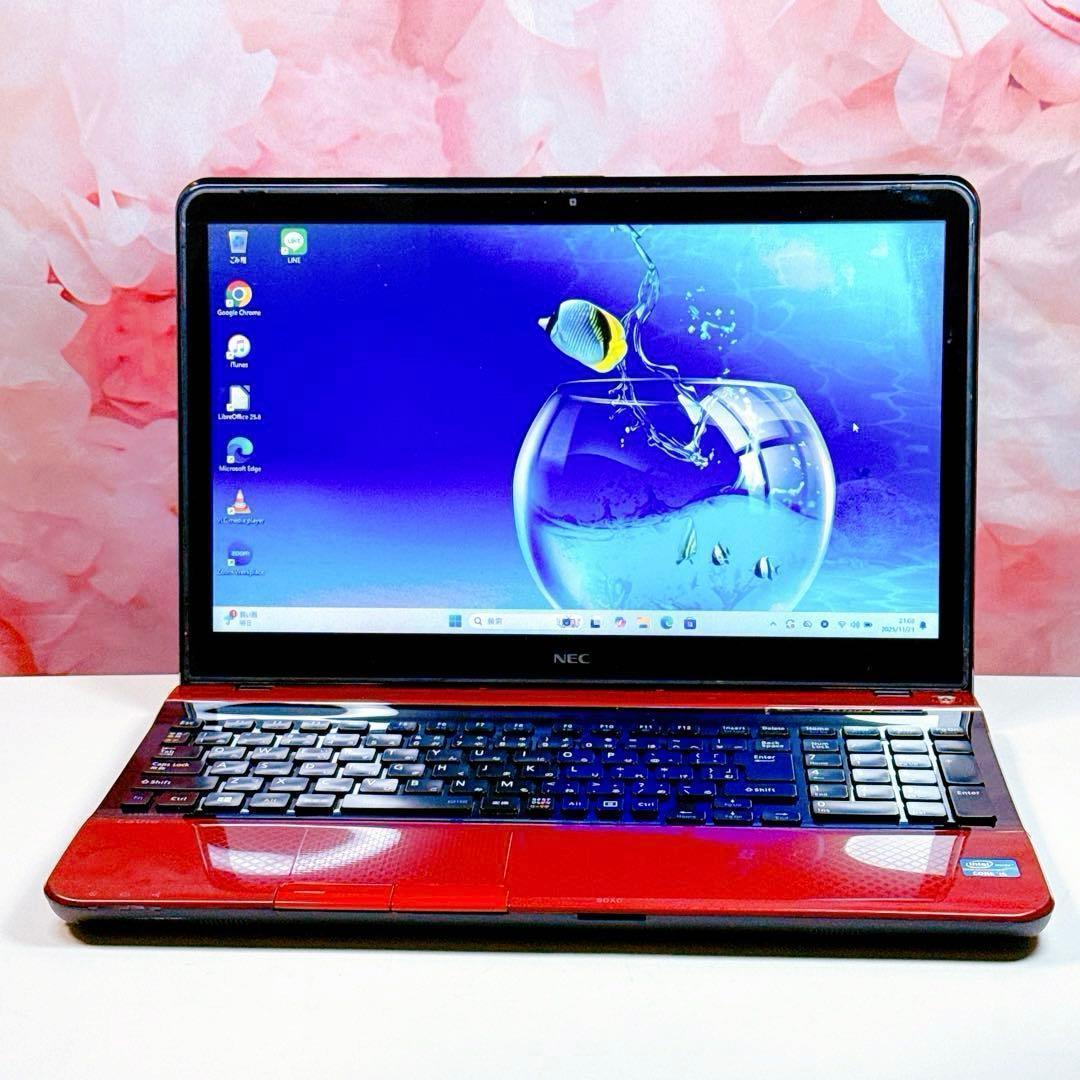 高性能i5❤️新品爆速SSD✨windows11ノートパソコン✨オフィス カメラ