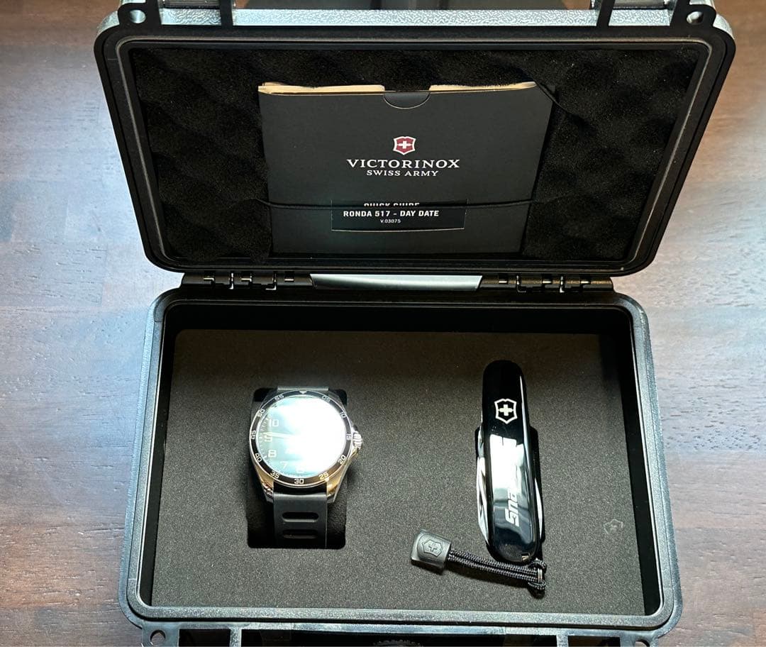 ヴィクトリノックス　スナップオン　ダブルネーム　時計　マルチツール　未使用品