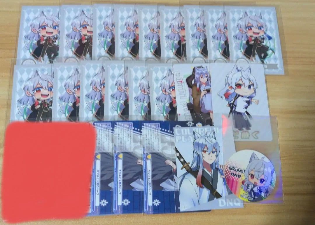 ⚠️お買い得　カラフルピーチ　どぬく君グッズセット